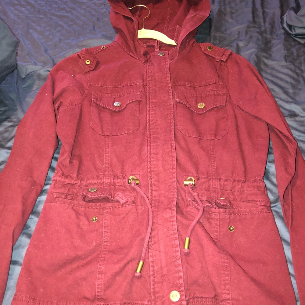 Maroon Layering Jacket